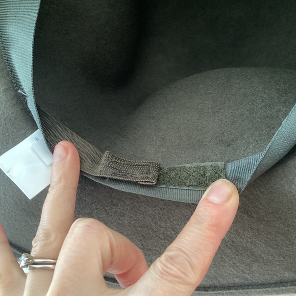 Lot Of 2 Wool Hats Fedora Western Black C&C Ribbon Mossy Green Leather One Size - Picture 14 of 14